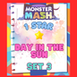 DAY IN THE SUN - 1🌟 Set 3 - Monopoly Go Sticker