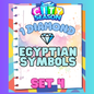 EGYPTIAN SYMBOLS - 1⭐ Set 4 - Carnival Tycoon Sticker