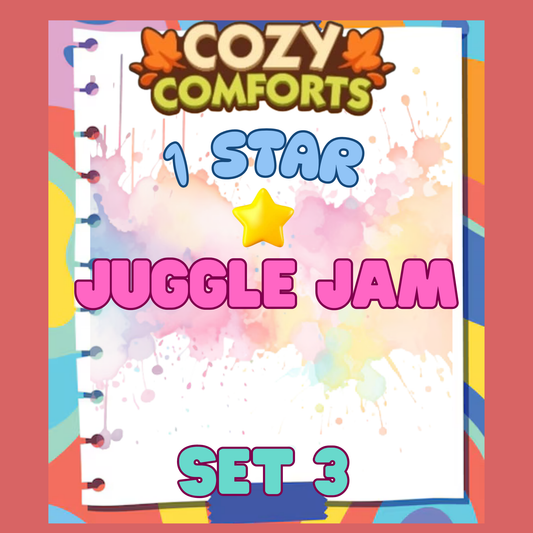 JUGGLE JAM - 1🌟 Set 3 - Monopoly Go Sticker