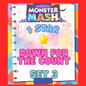 DOWN FOR THE COUNT - 1🌟 Set 3 - Monopoly Go Sticker