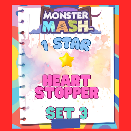 HEART STOPPER - 1🌟 Set 3 - Monopoly Go Sticker