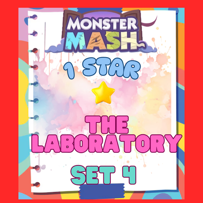 THE LABORATORY - 1🌟 Set 4 - Monopoly Go Sticker