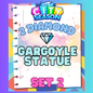 GARGOYLE STATUE - 2⭐ Set 2 - Carnival Tycoon Sticker