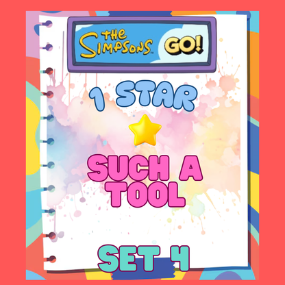 SUCH A TOOL - 1🌟 Set 4 - Monopoly Go Sticker