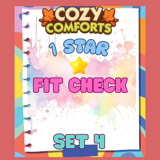 FIT CHECK - 1🌟 Set 4 - Monopoly Go Sticker