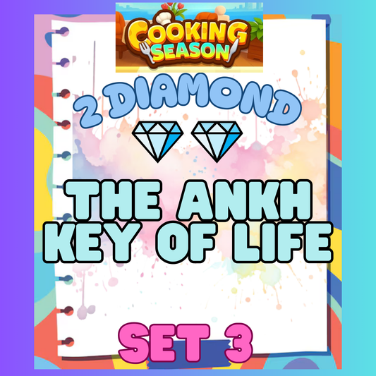 THE ANKH KEY OF LIFE - 2⭐ Set 3 - Carnival Tycoon Sticker