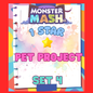 PET PROJECT - 1🌟 Set 4 - Monopoly Go Sticker