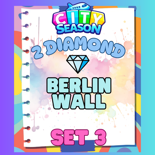 BERLIN WALL - 2⭐ Set 3 - Carnival Tycoon Sticker