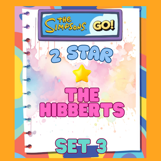 THE HIBBERTS - 2🌟 Set 3 - Monopoly Go Sticker