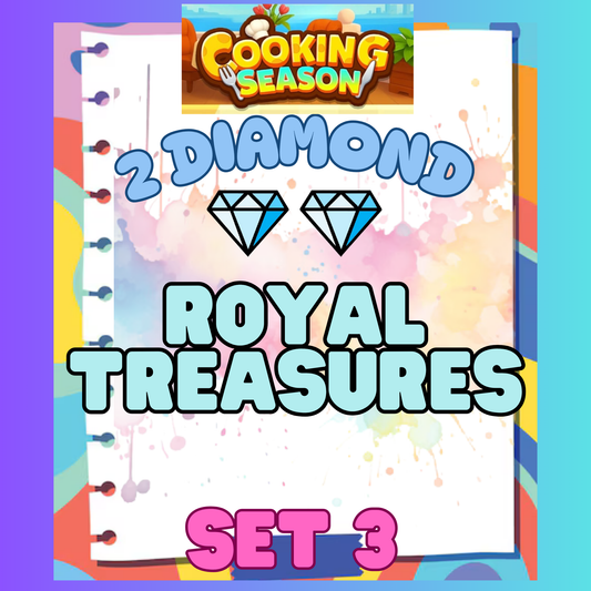 ROYAL TREASURES - 2⭐ Set 3 - Carnival Tycoon Sticker