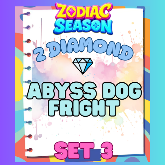 ABYSS DOG FRIGHT - 2⭐ Set 3 - Carnival Tycoon Sticker