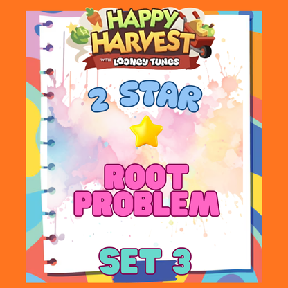 ROOT PROBLEM - 2🌟 Set 3 - Monopoly Go Sticker