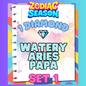 WATERY ARIES PAPA - 1⭐ Set 1 - Carnival Tycoon Sticker