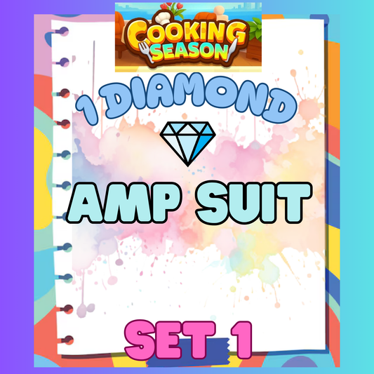 AMP SUIT - 1⭐ Set 1 - Carnival Tycoon Sticker