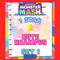 KUTE KRAMPUS - 1🌟 Set 1 - Monopoly Go Sticker