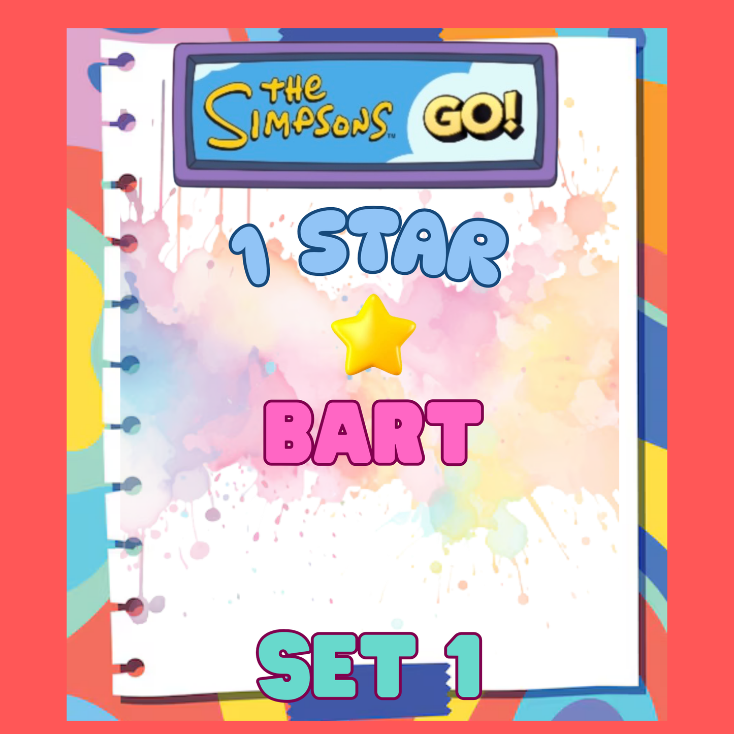 BART - 1🌟 Set 1 - Monopoly Go Sticker
