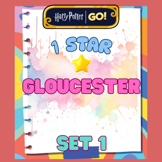 GLOUCESTER - 1🌟 Set 1 - Monopoly Go Sticker