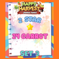 24 CARROT - 2🌟 Set 3 - Monopoly Go Sticker