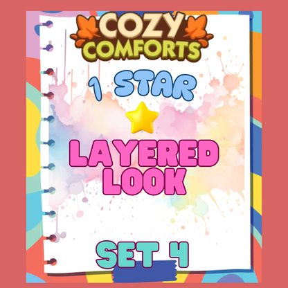 LAYERED LOOK - 1🌟 Set 4 - Monopoly Go Sticker