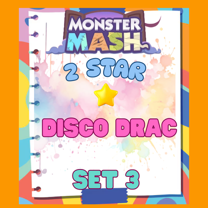 DISCO DRAC - 2🌟 Set 3 - Monopoly Go Sticker