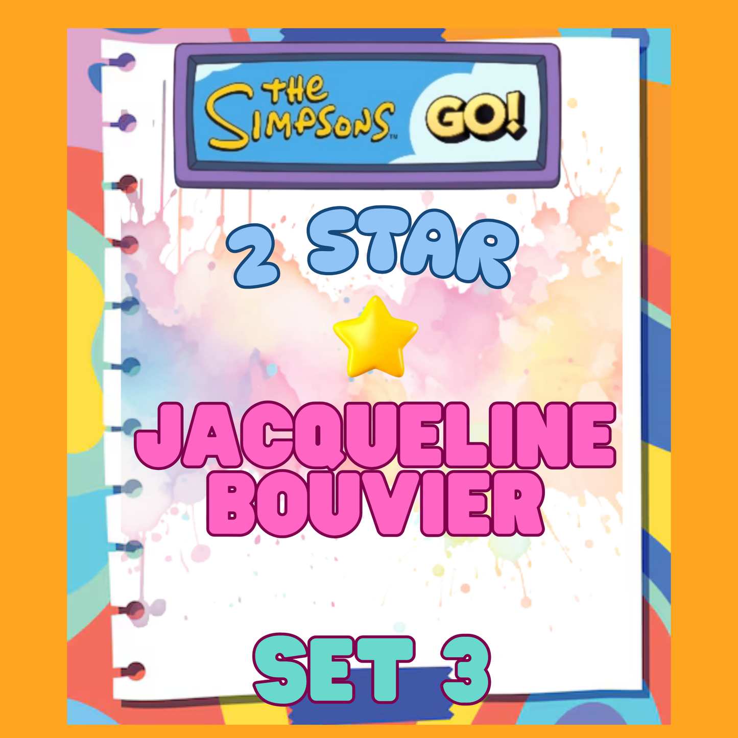 JACQUELINE BOUVIER - 2🌟 Set 3 - Monopoly Go Sticker