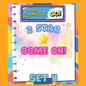 COME ON! - 2🌟 Set 4 - Monopoly Go Sticker