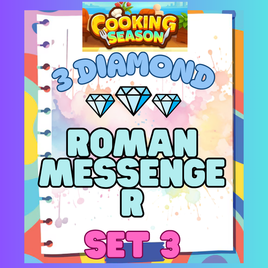 ROMAN MESSENGER - 3⭐ Set 3 - Carnival Tycoon Sticker