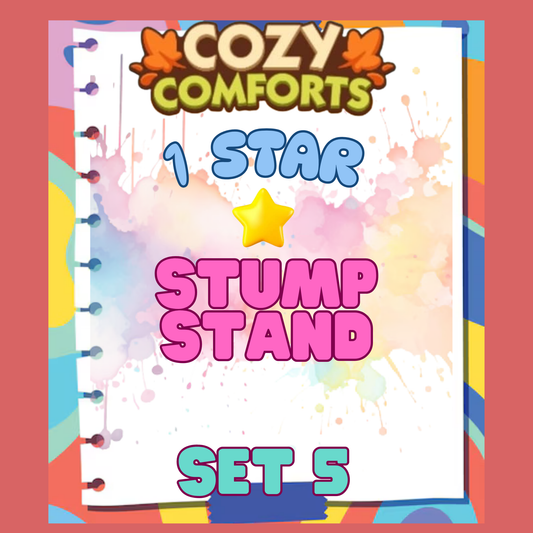 STUMP STAND - 1🌟 Set 5 - Monopoly Go Sticker