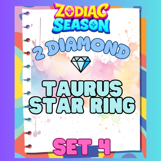 TAURUS STAR RING - 2⭐ Set 4 - Carnival Tycoon Sticker