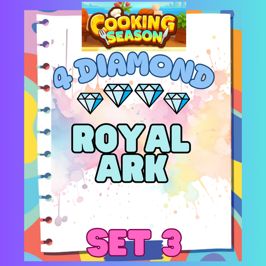 ROYAL ARK - 4⭐ Set 3 - Carnival Tycoon Sticker