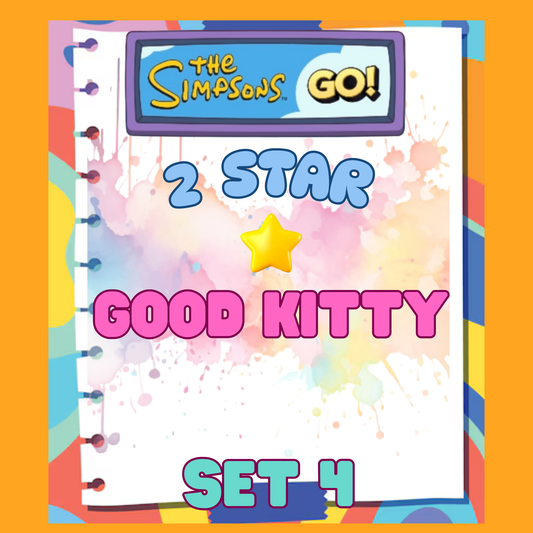 GOOD KITTY - 2🌟 Set 4 - Monopoly Go Sticker