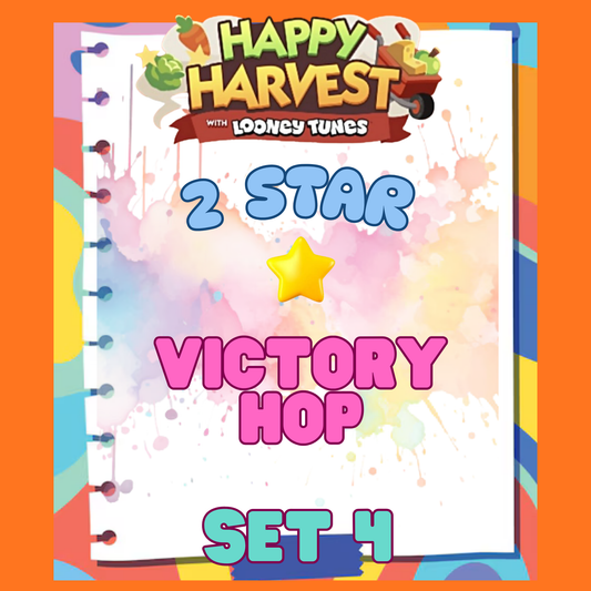 VICTORY HOP - 2🌟 Set 4 - Monopoly Go Sticker