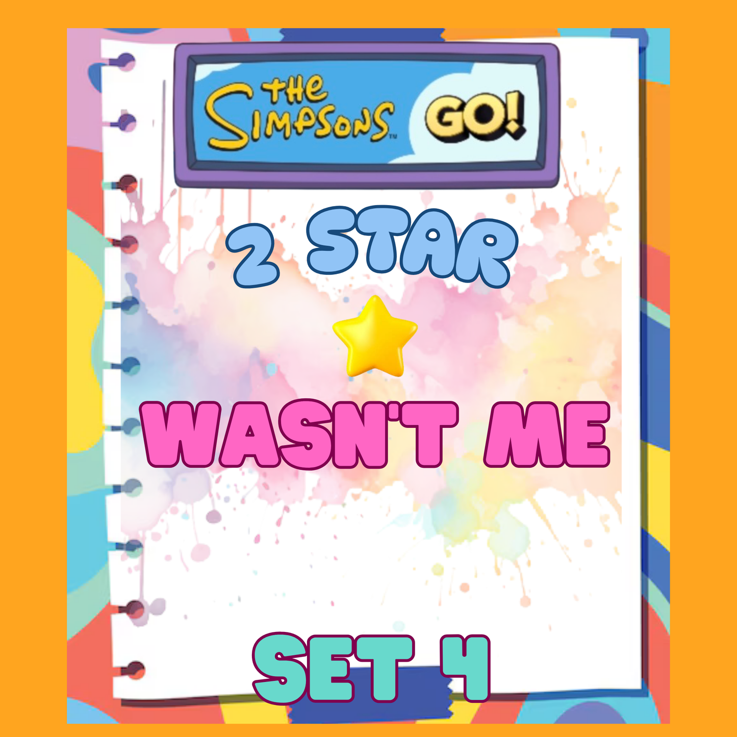 WASN'T ME - 2🌟 Set 4 - Monopoly Go Sticker