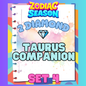TAURUS COMPANION - 2⭐ Set 4 - Carnival Tycoon Sticker