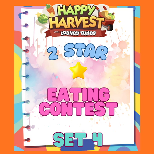 EATING CONTEST - 2🌟 Set 4 - Monopoly Go Sticker