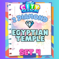 EGYPTIAN TEMPLE - 2⭐ Set 4 - Carnival Tycoon Sticker