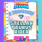 STELLAR TAURUS RIDER - 2⭐ Set 4 - Carnival Tycoon Sticker