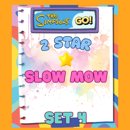 SLOW MOW - 2🌟 Set 4 - Monopoly Go Sticker