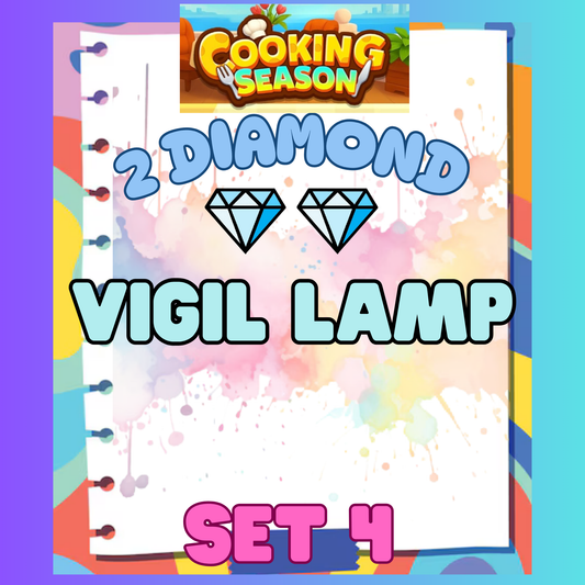VIGIL LAMP - 2⭐ Set 4 - Carnival Tycoon Sticker