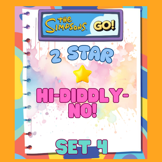 HI-DIDDLY-NO! - 2🌟 Set 4 - Monopoly Go Sticker