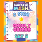 GHOULY GREENS - 2🌟 Set 5 - Monopoly Go Sticker