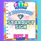 STARDUST SIGN - 2⭐ Set 5 - Carnival Tycoon Sticker