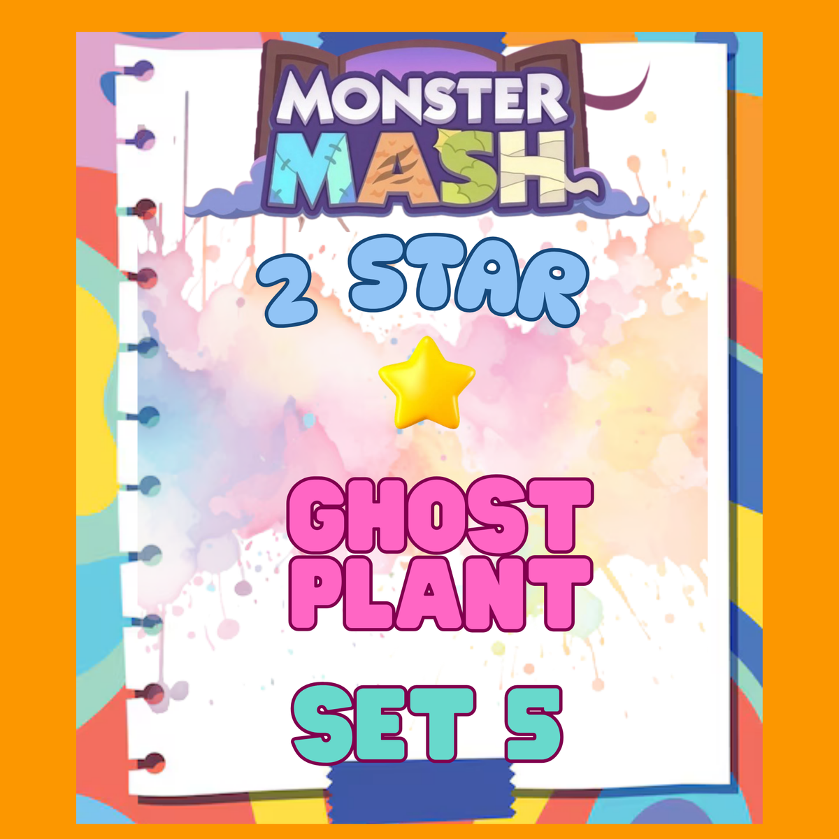 GHOST PLANT - 2🌟 Set 5 - Monopoly Go Sticker