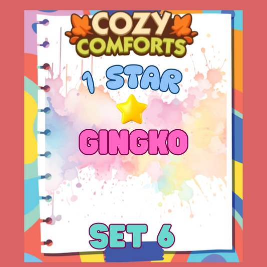 GINGKO - 1🌟 Set 6 - Monopoly Go Sticker