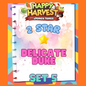 DELICATE DUKE - 2🌟 Set 5 - Monopoly Go Sticker