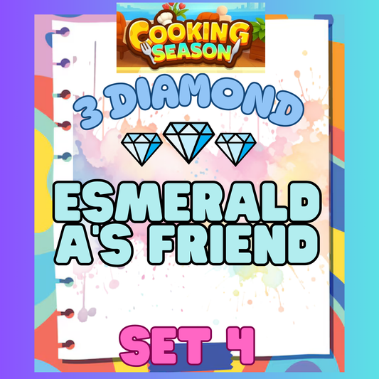 ESMERALDA'S FRIEND - 3⭐ Set 4 - Carnival Tycoon Sticker