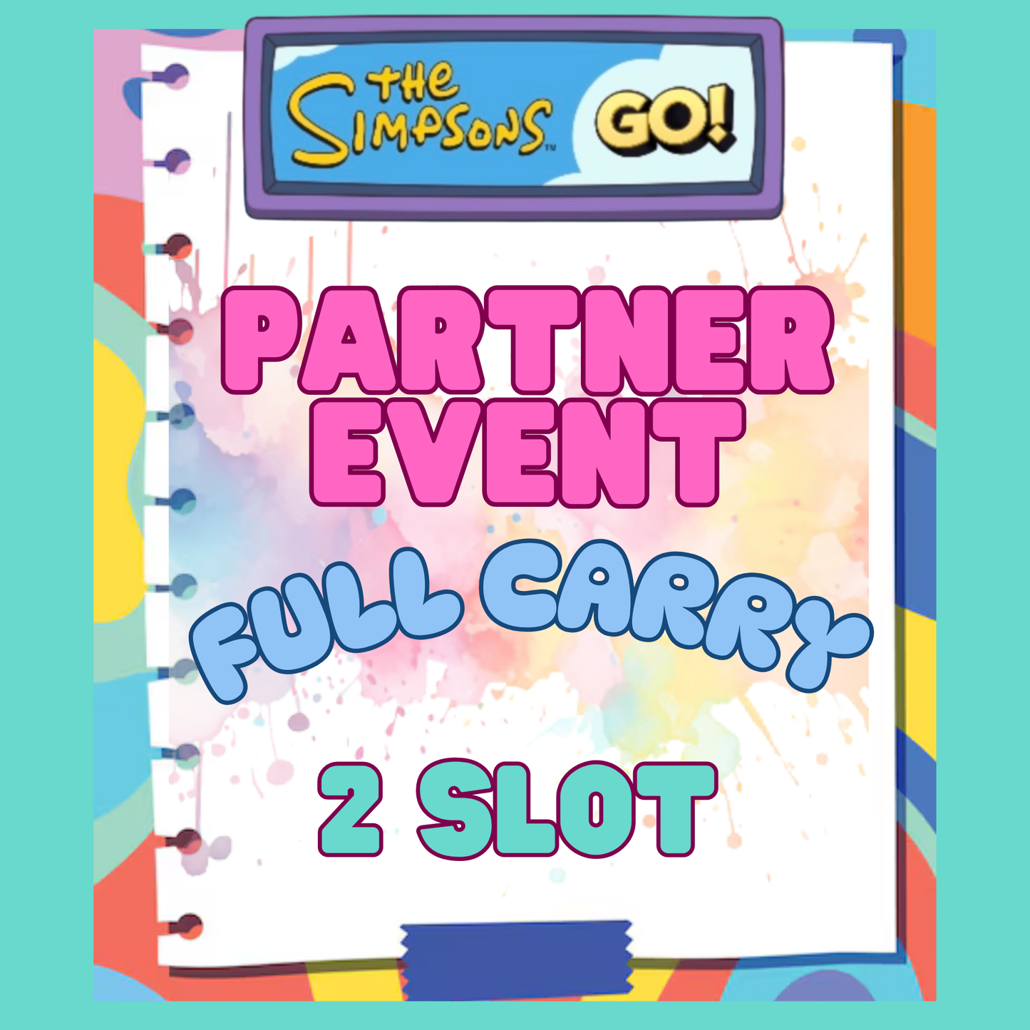2x Slot Partner Event  ✓ 2 Slot ✓ Full Carry – 80000 Points ✓ Up to 24-48hour delivery time ✓ Make sure you have a slot available before purchase