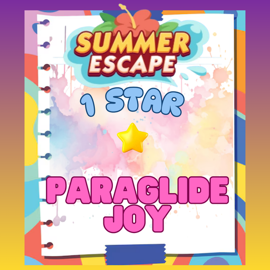 PARAGLIDE JOY - 1🌟 Set 1 - Monopoly Go Sticker