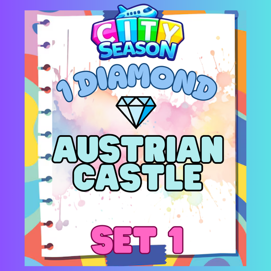 AUSTRIAN CASTLE - 1⭐ Set 1 - Carnival Tycoon Sticker
