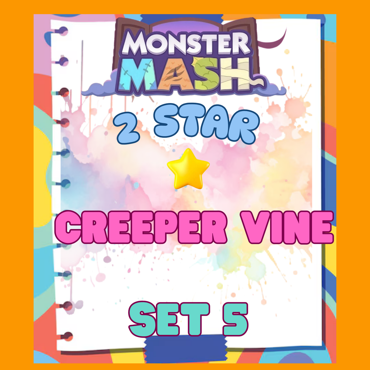 CREEPER VINE - 2🌟 Set 5 - Monopoly Go Sticker